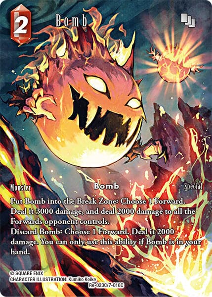 Bomb (Full Art) — Legacy Collection card
