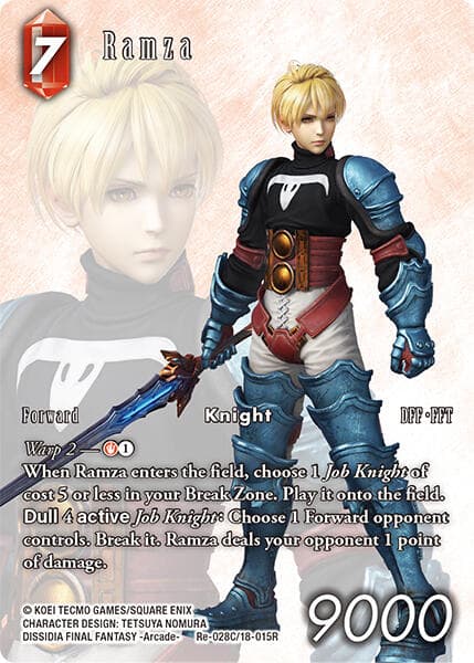 Ramza (Full Art) — Legacy Collection card
