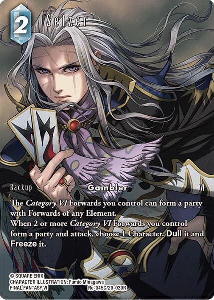 Setzer (Full Art) — Legacy Collection card