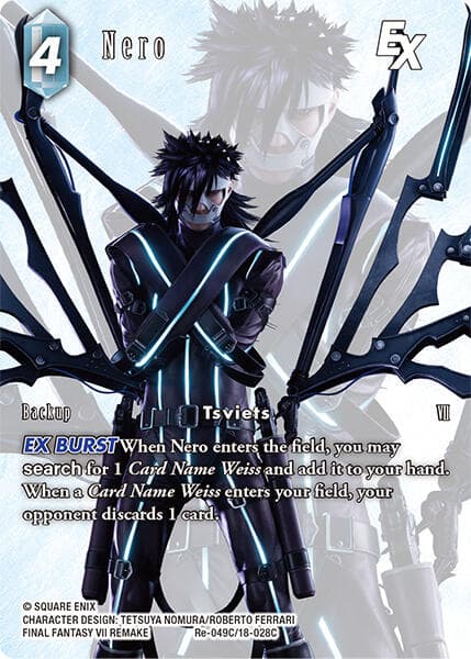 Nero EX (Full Art) — Legacy Collection card
