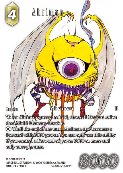 Ahriman (Full Art) — Legacy Collection card
