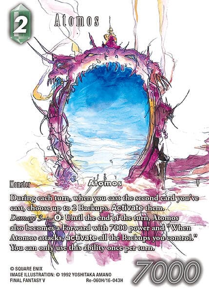 Atomos (Full Art) — Legacy Collection card