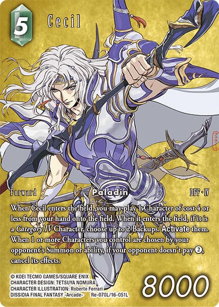 Cecil (Full Art) — Legacy Collection card