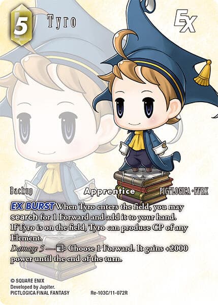 Tyro EX (Full Art) — Legacy Collection card