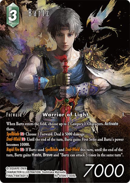 Bartz (Full Art) — Legacy Collection card