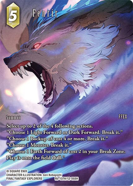 Fenrir (Full Art) — Legacy Collection card