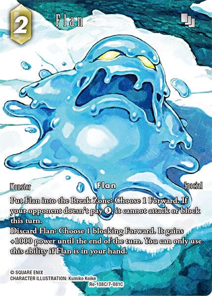 Flan (Re-108C/7-081C) (Full Art) — Legacy Collection card