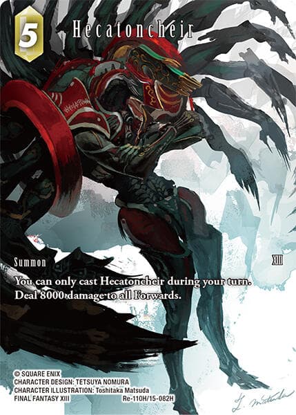 Hecatoncheir (Re-110H/15-082H) (Full Art) — Legacy Collection card