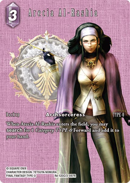 Arecia Al-Rashia (Full Art) — Legacy Collection card