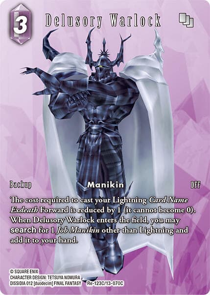 Delusory Warlock (Full Art) — Legacy Collection card