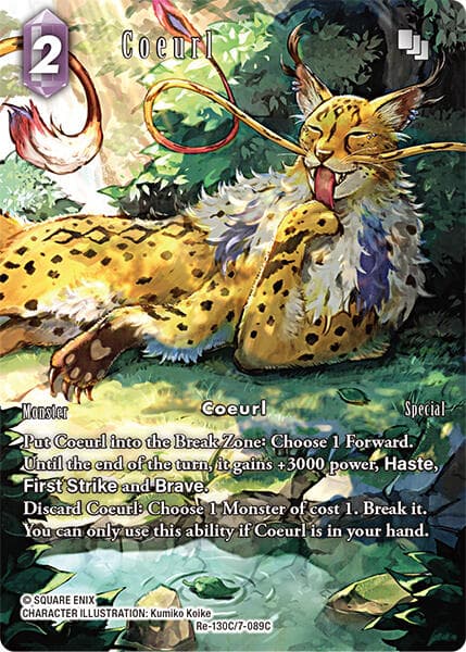 Coeurl (Full Art) — Legacy Collection card