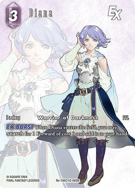 Diana EX (Full Art) — Legacy Collection card