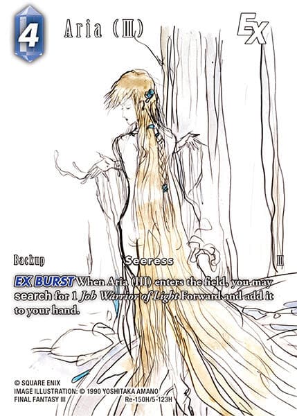 Aria (III) EX (Full Art) — Legacy Collection card