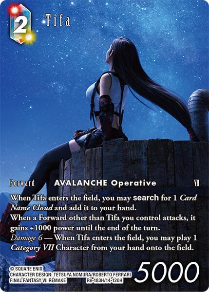 Tifa (Re-183H/14-120H) (Full Art) — Legacy Collection card