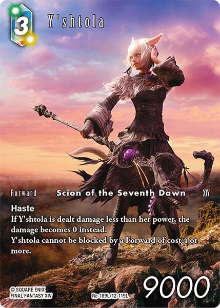 Y'shtola (Full Art) — Legacy Collection card