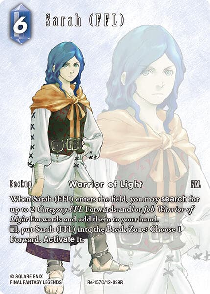 Sarah (FFL) (Full Art) — Legacy Collection card