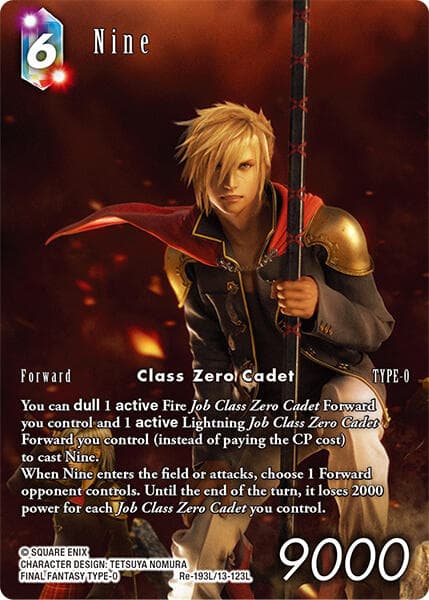 Nine (Full Art) — Legacy Collection card