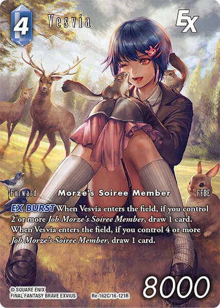 Vesvia EX (Full Art) — Legacy Collection card