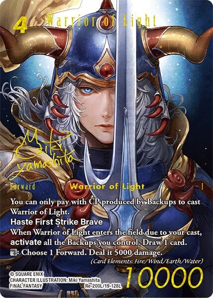 Warrior of Light (Signed) — Legacy Collection card