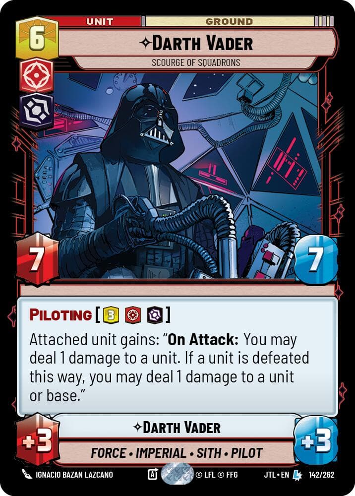 Darth Vader - Scourge of Squadrons — Jump to Lightspeed card
