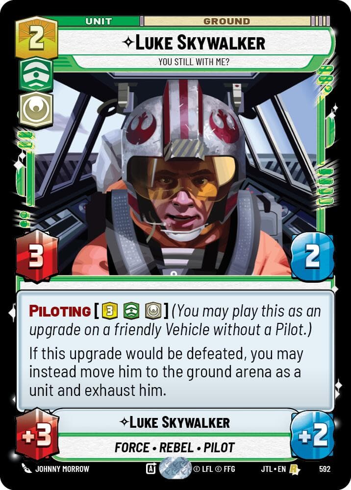 Luke Skywalker - You Still With Me? (Foil) — Jump to Lightspeed card