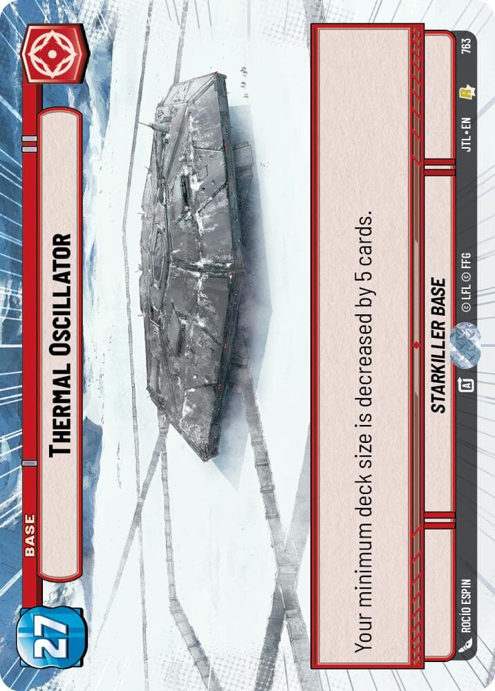 Thermal Oscillator (Hyperspace Foil) — Jump to Lightspeed card