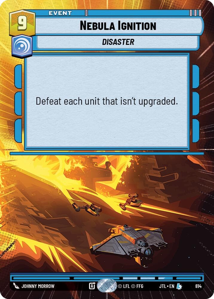 Nebula Ignition (Hyperspace Foil) — Jump to Lightspeed card