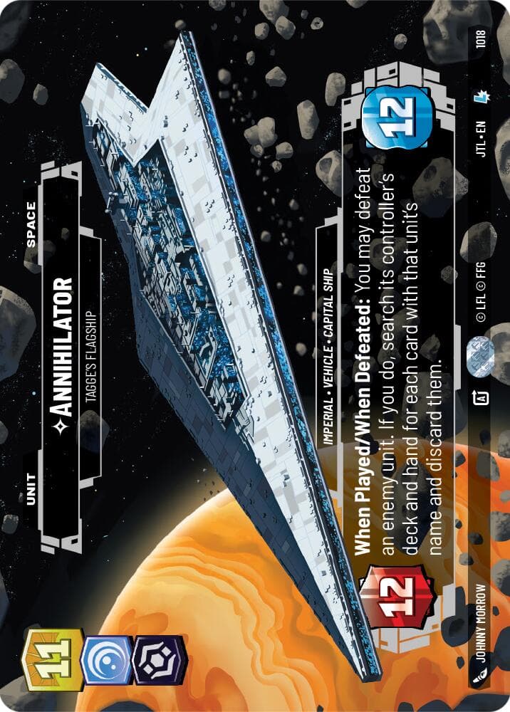 Annihilator - Tagge's Flagship (Prestige) — Jump to Lightspeed card