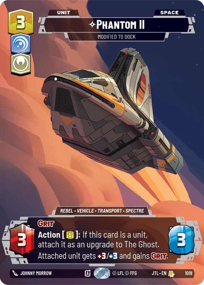 Phantom II - Modified to Dock (Prestige) — Jump to Lightspeed card