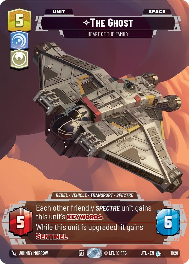 The Ghost - Heart of the Family (Prestige) — Jump to Lightspeed card