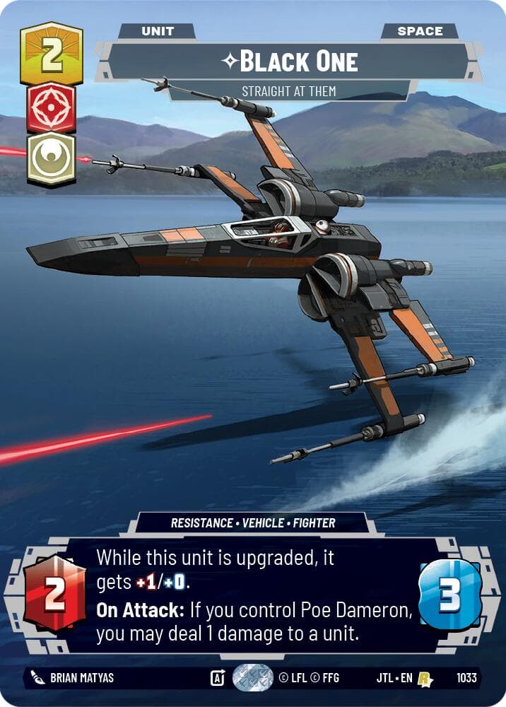 Black One - Straight At Them (Prestige) — Jump to Lightspeed card