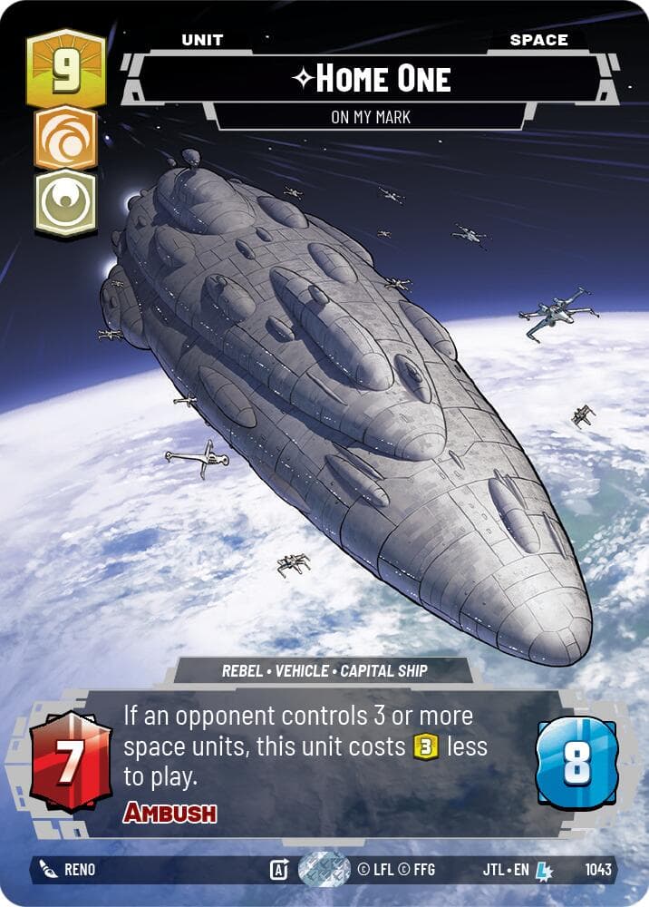 Home One - On My Mark (Prestige) — Jump to Lightspeed card