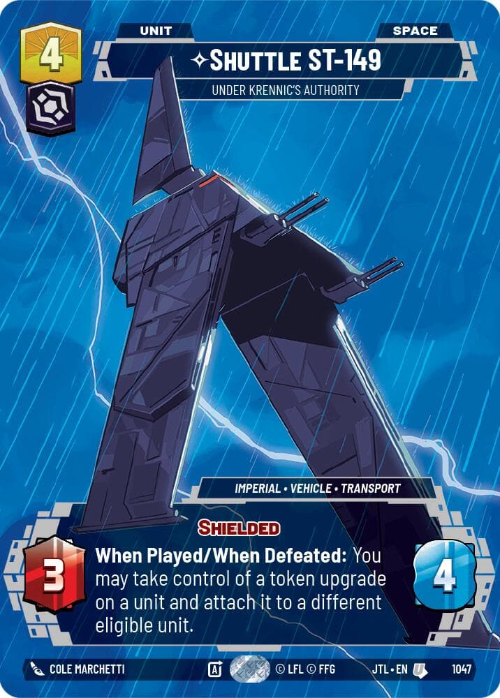 Shuttle ST-149 - Under Krennic's Authority (Prestige) — Jump to Lightspeed card