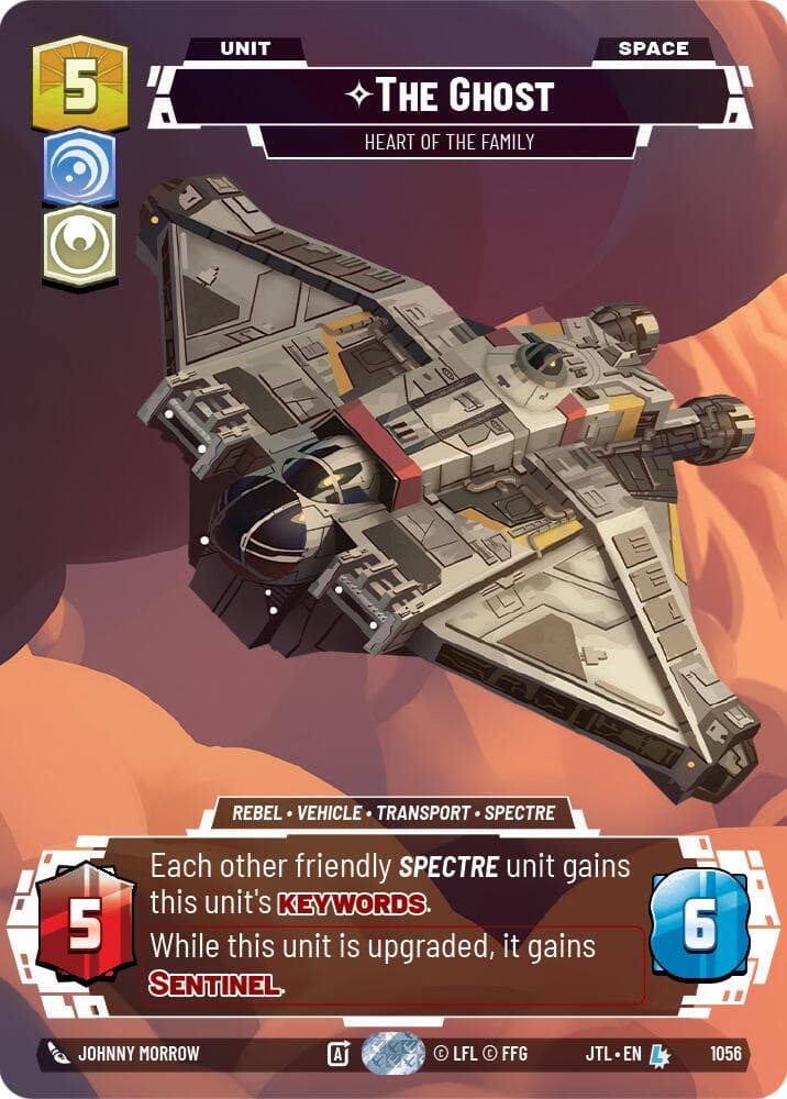 The Ghost - Heart of the Family (Prestige Foil) — Jump to Lightspeed card