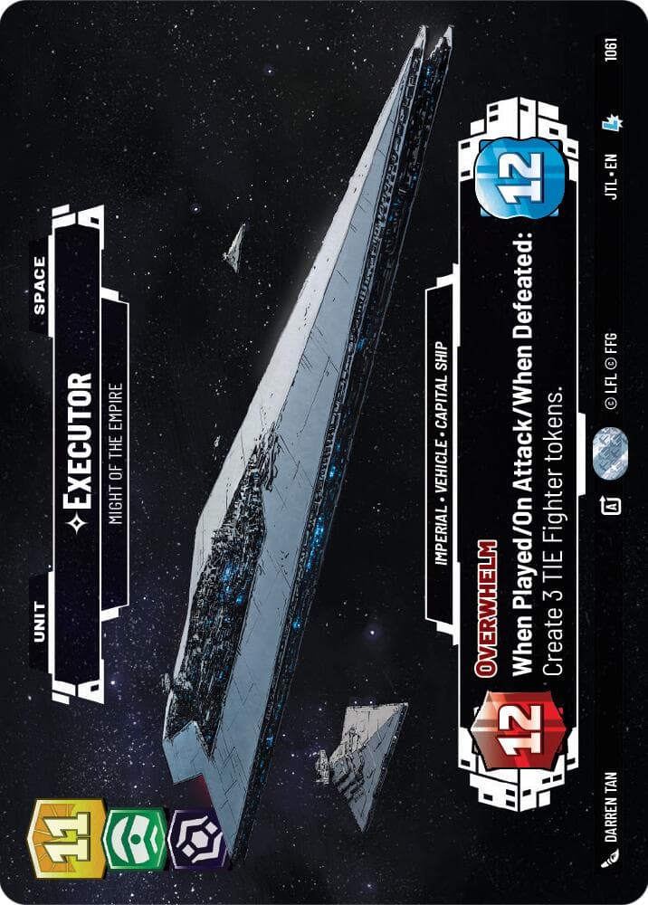 Executor - Might of the Empire (Prestige Foil) — Jump to Lightspeed card
