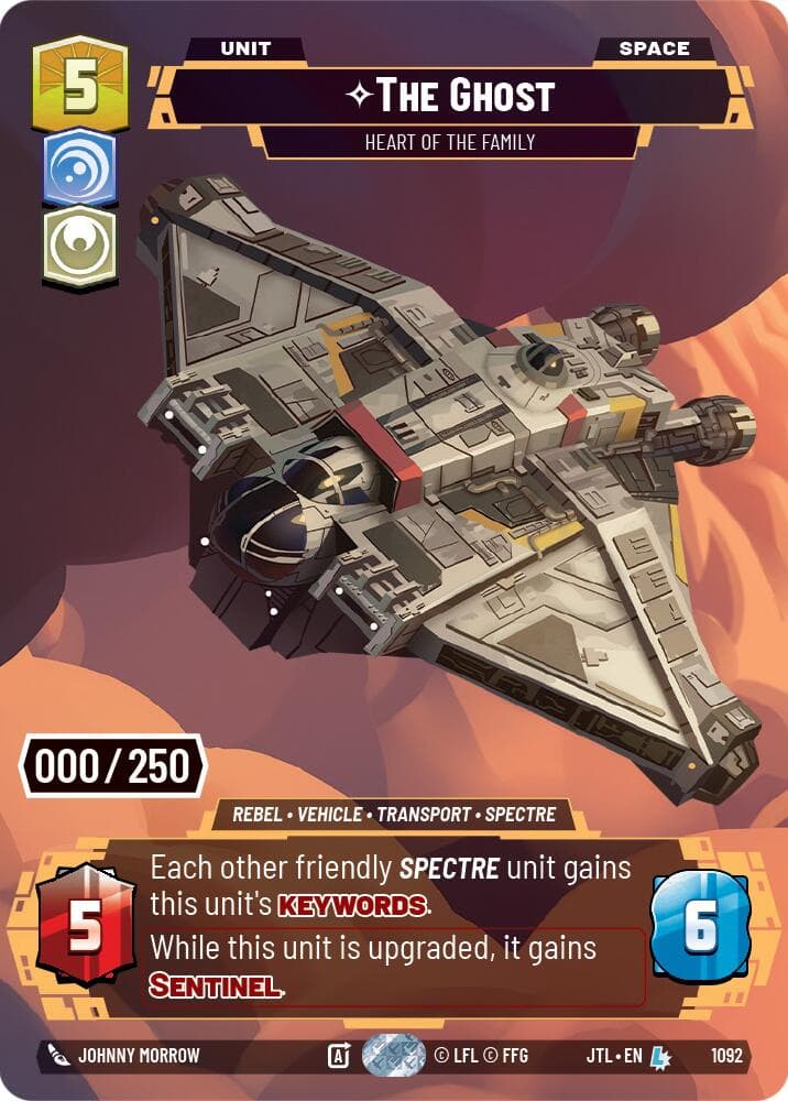 The Ghost - Heart of the Family (Serialized) — Jump to Lightspeed card