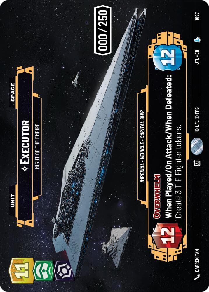Executor - Might of the Empire (Serialized) — Jump to Lightspeed card