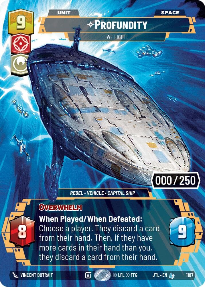 Profundity - We Fight! (Serialized) — Jump to Lightspeed card