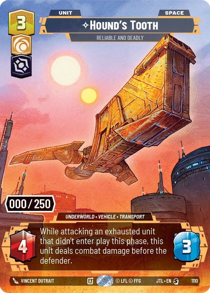 Hound's Tooth - Reliable and Deadly (Serialized) — Jump to Lightspeed card