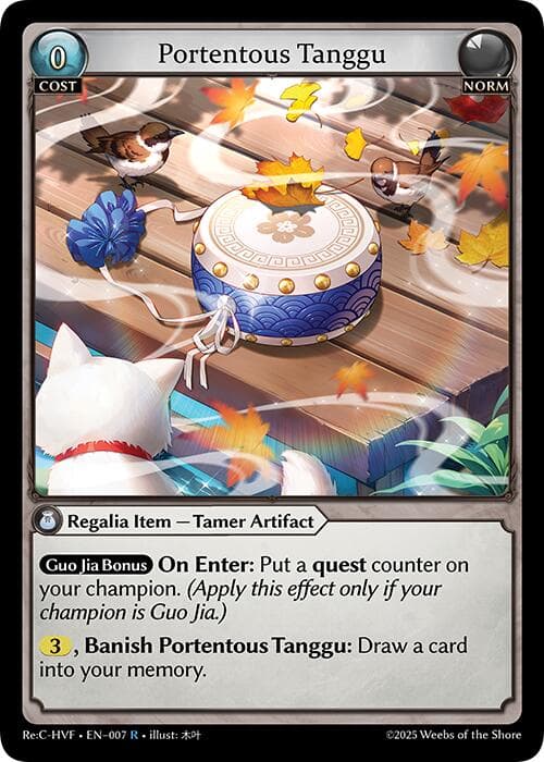Portentous Tanggu — Guo Jia Re: Collection, Heaven’s Favored card