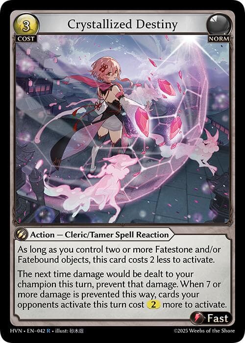 Crystallized Destiny — Abyssal Heaven card