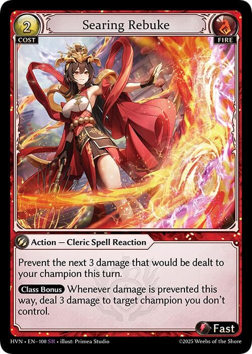 Searing Rebuke — Abyssal Heaven card