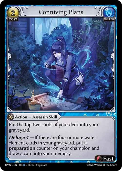Conniving Plans — Abyssal Heaven card
