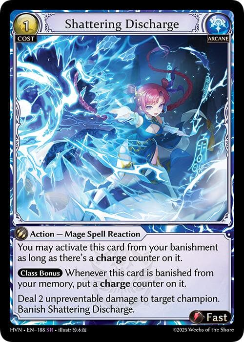 Shattering Discharge — Abyssal Heaven card