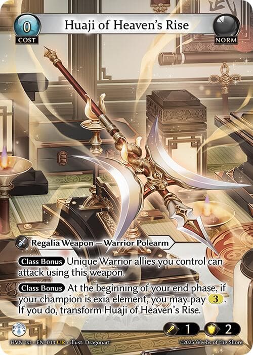 Huaji of Heaven's Rise // Huaji of Abyssal Fall — Abyssal Heaven card