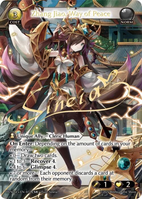 Zhang Jiao, Way of Peace (CSR) — Abyssal Heaven card