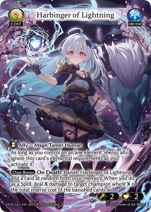 Harbinger of Lightning — Abyssal Heaven card