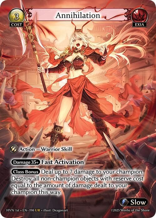 Annihilation — Abyssal Heaven card