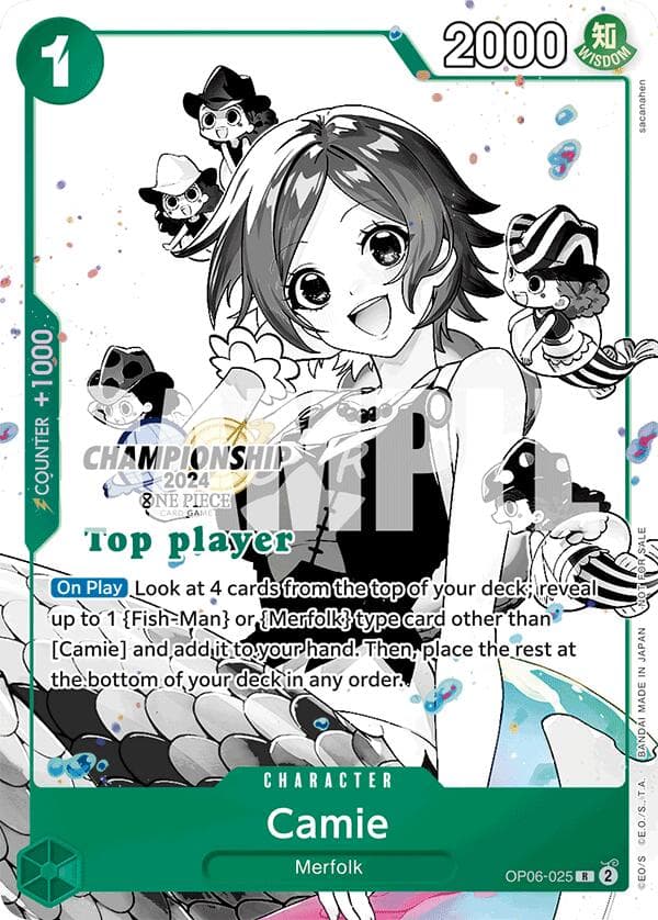 Camie (Championship 2024 Top Player Pack Vol. 2) — One Piece Promotion Cards card