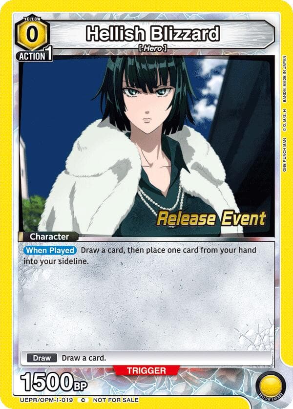 Hellish Blizzard (019) — UE06BT: One Punch Man Release Event Cards card